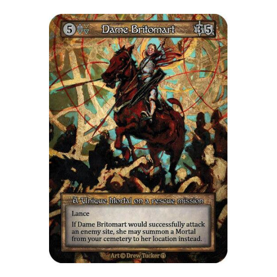Dame Britomart (ART) Unique (Near Mint) Arthurian Legends Sorcery: Contested Realm: 2024