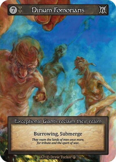 Dirium Fomorians (ART) Exceptional (Near Mint) Arthurian Legends Sorcery: Contested Realm: 2024