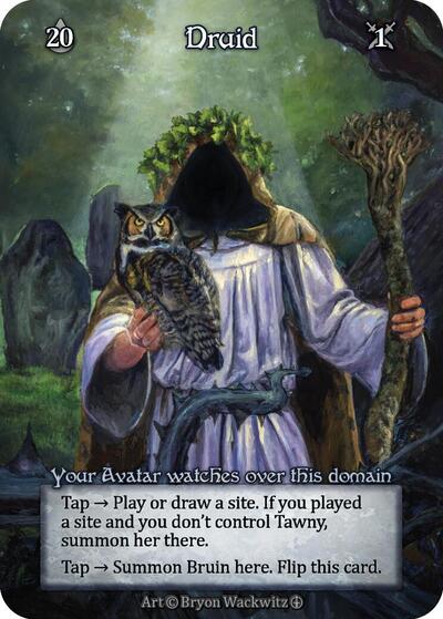 Druid (Box Topper) (ART) Elite (Near Mint) Arthurian Legends Sorcery: Contested Realm: 2024