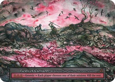 Fields of Camlann (ART) Unique (Near Mint) Arthurian Legends Sorcery: Contested Realm: 2024