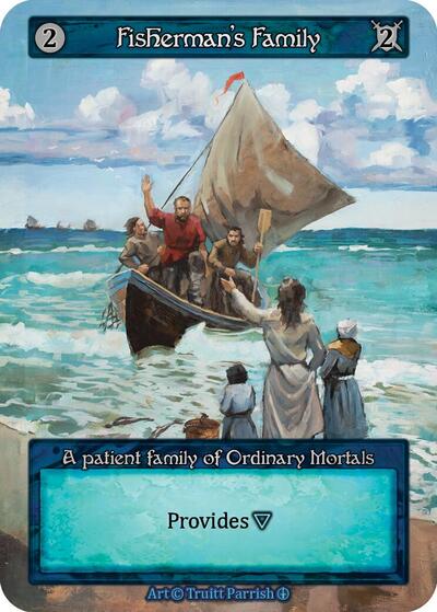 Fishermans Family (ART) Ordinary (Near Mint) Arthurian Legends Sorcery: Contested Realm: 2024