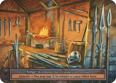 Forge Foil (ART) Ordinary (Foil Near Mint) Arthurian Legends Sorcery: Contested Realm: 2024