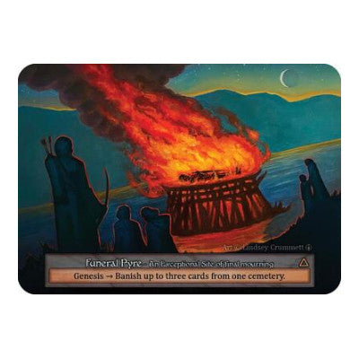 Funeral Pyre (ART) Exceptional (Lightly Played) Arthurian Legends Sorcery: Contested Realm: 2024
