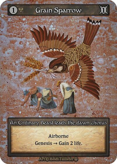 Grain Sparrow (ART) Ordinary (Near Mint) Arthurian Legends Sorcery: Contested Realm: 2024