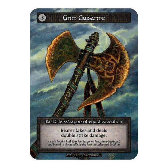 Grim Guisarme (ART) Elite (Near Mint) Arthurian Legends Sorcery: Contested Realm: 2024