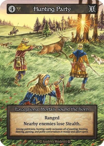 Hunting Party (ART) Exceptional (Near Mint) Arthurian Legends Sorcery: Contested Realm: 2024