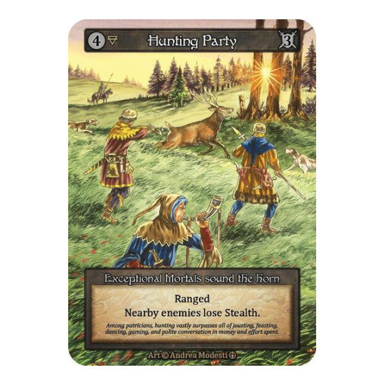 Hunting Party (ART) Exceptional Arthurian Legends Sorcery: Contested Realm: 2024