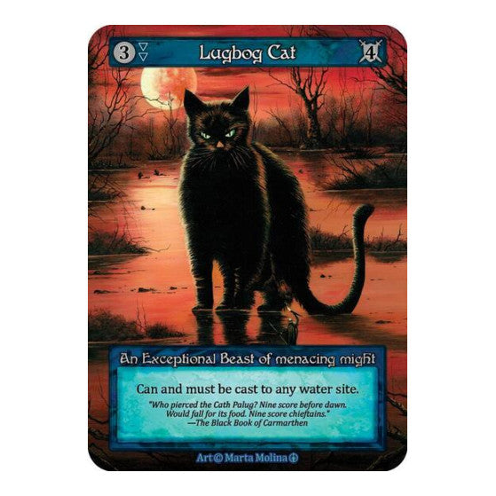 Lugbog Cat (ART) Exceptional (Lightly Played) Arthurian Legends Sorcery: Contested Realm: 2024