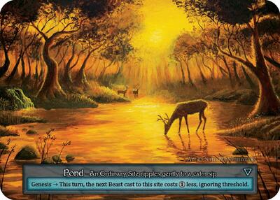 2024 Sorcery Contested Realm: Arthurian Legends (ART) - Pond (Ordinary) (Near Mint)