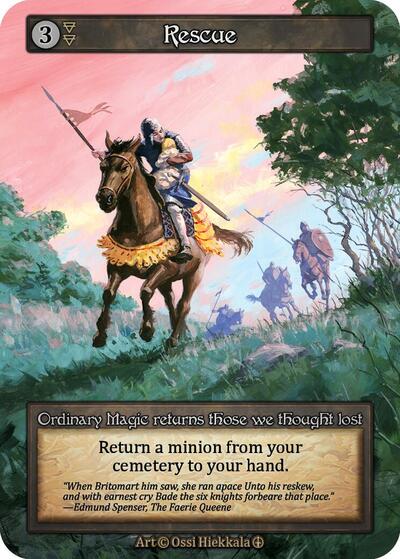 Rescue (ART) Ordinary (Near Mint) Arthurian Legends Sorcery: Contested Realm: 2024