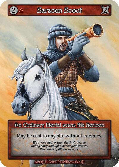 Saracen Scout (ART) Ordinary (Near Mint) Arthurian Legends Sorcery: Contested Realm: 2024