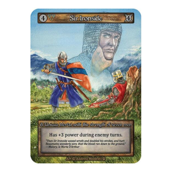Sir Ironside (ART) Unique (Near Mint) Arthurian Legends Sorcery: Contested Realm: 2024