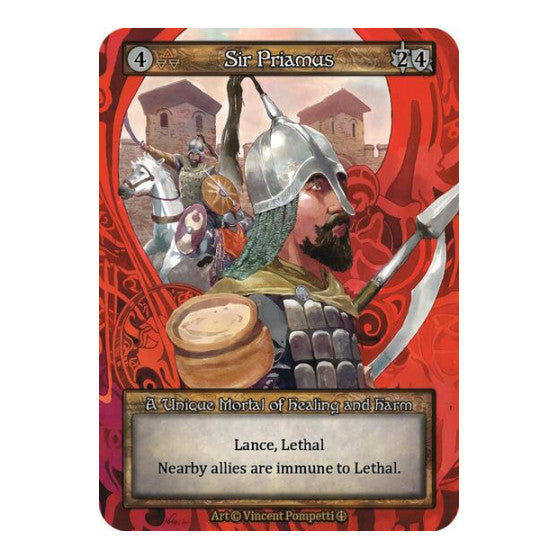 Sir Priamus (ART) Unique (Near Mint) Arthurian Legends Sorcery: Contested Realm: 2024