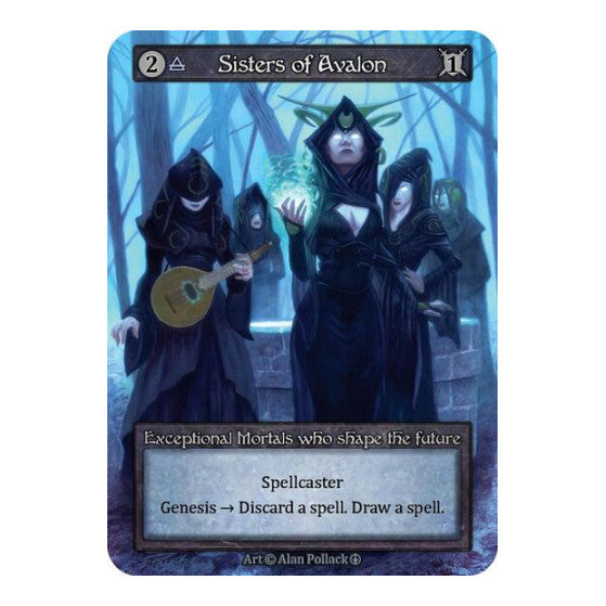 Sisters of Avalon (ART) Exceptional (Lightly Played) Arthurian Legends Sorcery: Contested Realm: 2024