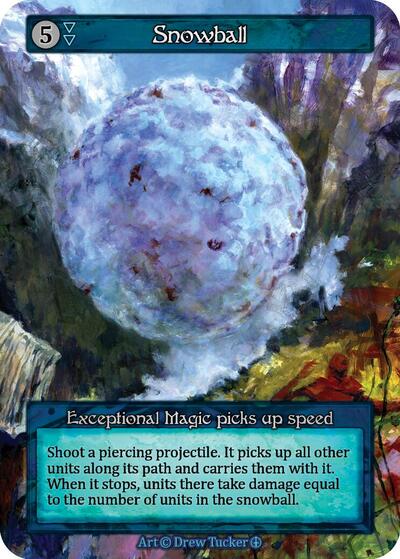 Snowball (ART) Exceptional (Near Mint) Arthurian Legends Sorcery: Contested Realm: 2024