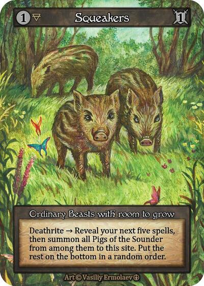 Squeakers (ART) Ordinary (Near Mint) Arthurian Legends Sorcery: Contested Realm: 2024