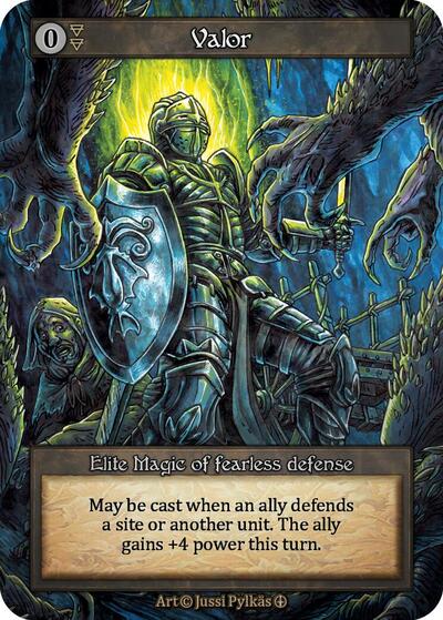 Valor (ART) Elite (Near Mint) Arthurian Legends Sorcery: Contested Realm: 2024