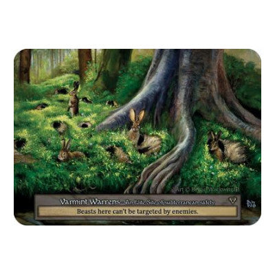 Varmint Warrens (ART) Elite (Lightly Played) Arthurian Legends Sorcery: Contested Realm: 2024