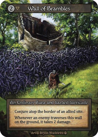 2024 Sorcery Contested Realm: Arthurian Legends (ART) - Wall of Brambles (Ordinary) (Near Mint)