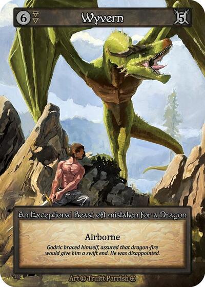 Wyvern (ART) Exceptional (Near Mint) Arthurian Legends Sorcery: Contested Realm: 2024