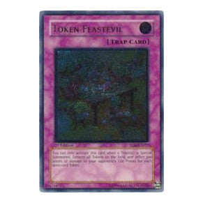 Token Feastevil (UTR) (TLM) #TLM-EN057 Ultimate Rare (Unlimited Damaged) The Lost Millennium YuGiOh: 2005