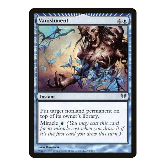 Vanishment (AVR) #82 Uncommon (Moderately Played) Avacyn Restored Magic: The Gathering: 2012