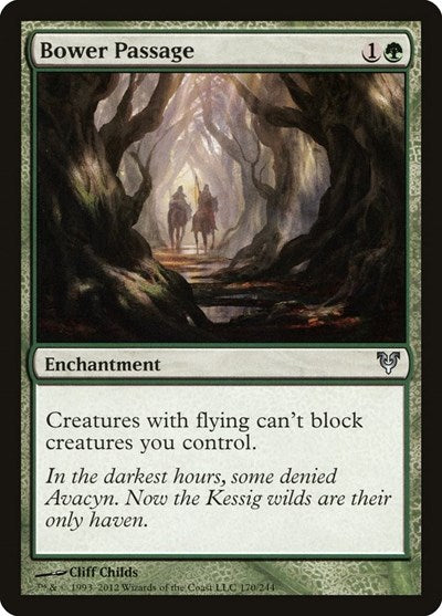 Bower Passage (AVR) #170 Uncommon (Near Mint) Avacyn Restored Magic: The Gathering: 2012