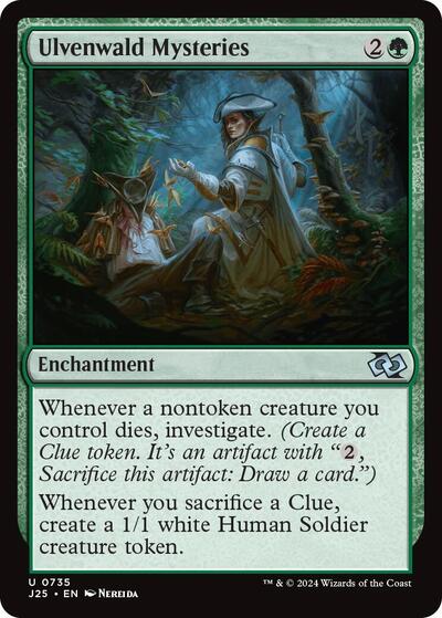 Ulvenwald Mysteries (J25) #735 Uncommon (Lightly Played) Foundations Jumpstart Magic: The Gathering: 2024