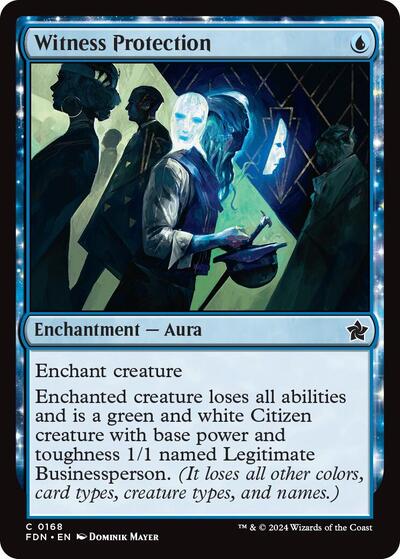 Witness Protection (FDN) #168 Common Foundations Magic: The Gathering: 2024