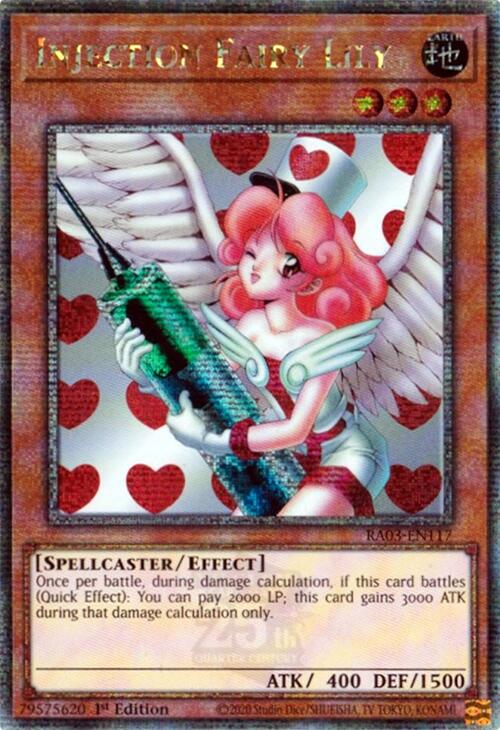 Injection Fairy Lily (Quarter Century Secret Rare)