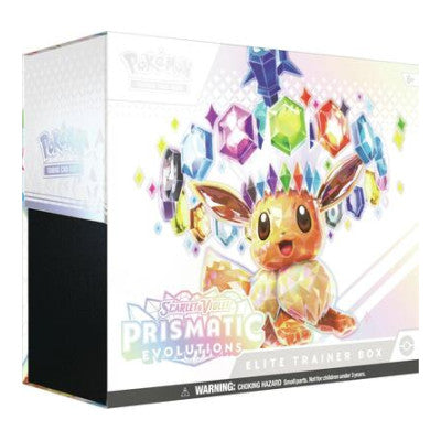 Prismatic Evolutions Elite Trainer Box (PRE) (Unopened) SV: Prismatic Evolutions Pokemon: 2025