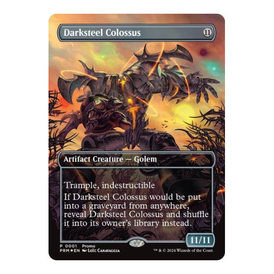 Darksteel Colossus (UMP) #1 Promo (Foil Near Mint) Unique and Miscellaneous Promos Magic: The Gathering: 2026
