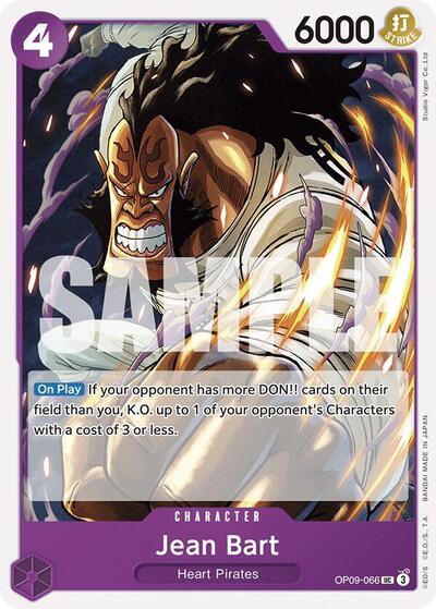 Jean Bart (OP09) #OP09-066 Uncommon (Near Mint) Emperors in the New World One Piece Card Game: 2024
