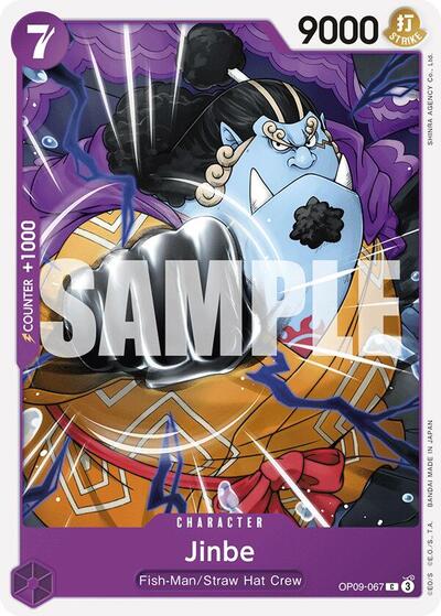 Jinbe (OP09) #OP09-067 Common (Near Mint) Emperors in the New World One Piece Card Game: 2024