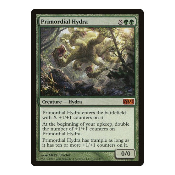 Primordial Hydra (M13) #183 Mythic Rare (Lightly Played) Magic 2013 (M13) Magic: The Gathering: 2012