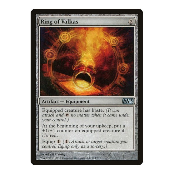 Ring of Valkas (M13) #214 Uncommon Magic 2013 (M13) Magic: The Gathering: 2012