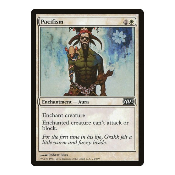 Pacifism (M13) #24 Common (Lightly Played) Magic 2013 (M13) Magic: The Gathering: 2012
