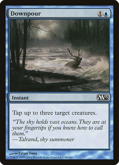 Downpour (M13) #48 Common Magic 2013 (M13) Magic: The Gathering: 2012