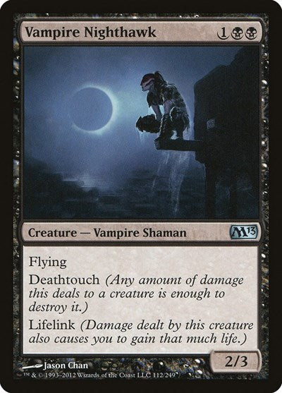 Vampire Nighthawk (M13) #112 Uncommon Magic 2013 (M13) Magic: The Gathering: 2012