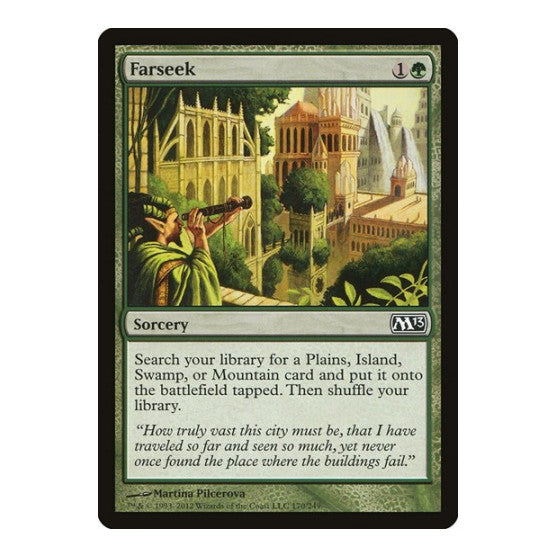 Farseek (M13) #170 Common (Lightly Played) Magic 2013 (M13) Magic: The Gathering: 2012