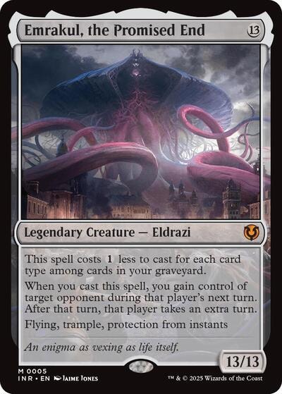 Emrakul the Promised End (INR) #5 Mythic Rare (Near Mint) Innistrad Remastered Magic: The Gathering: 2025