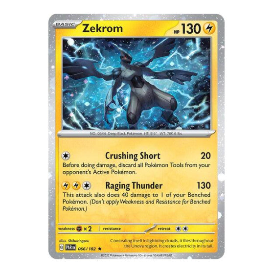 Zekrom - 066/182 (Cosmos Holo) (MCAP) #066/182 Rare (Holofoil Near Mint) Miscellaneous Cards & Products Pokemon: 2026