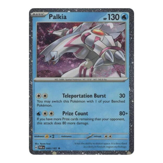 Palkia - 040/182 (Cosmos Holo) (MCAP) #040/182 Rare (Holofoil Near Mint) Miscellaneous Cards & Products Pokemon: 2026