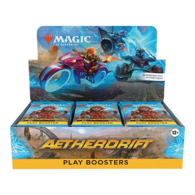 Aetherdrift - Play Booster Display (DFT) (Unopened) Aetherdrift Magic: The Gathering: 2025