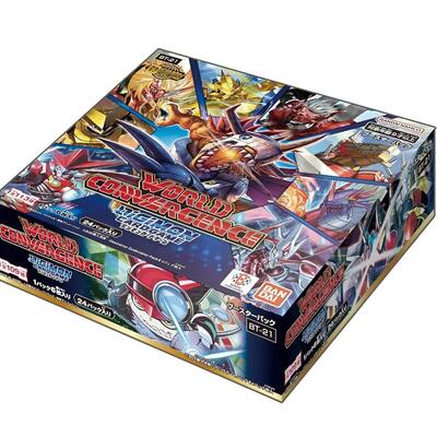 World Convergence Booster Box (BT-21) (Unopened) World Convergence Digimon Card Game: 2025