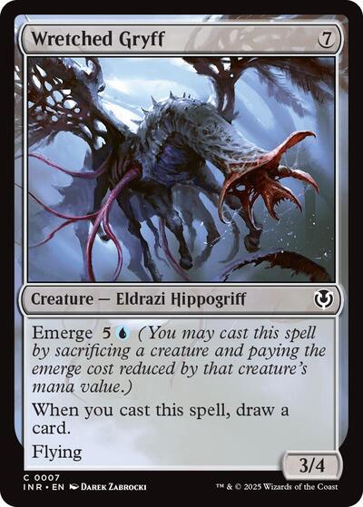 Wretched Gryff (INR) #7 Common Innistrad Remastered Magic: The Gathering: 2025