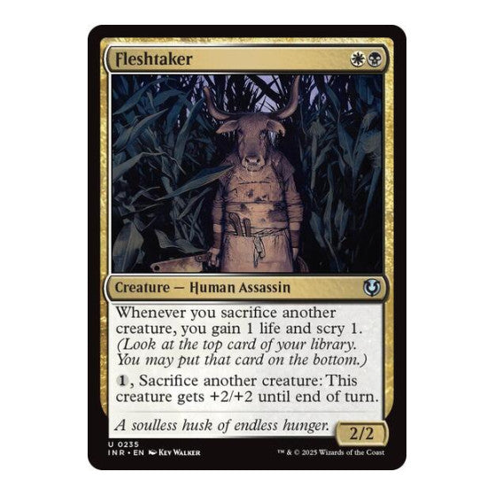 Fleshtaker (INR) #235 Uncommon (Lightly Played) Innistrad Remastered Magic: The Gathering: 2025