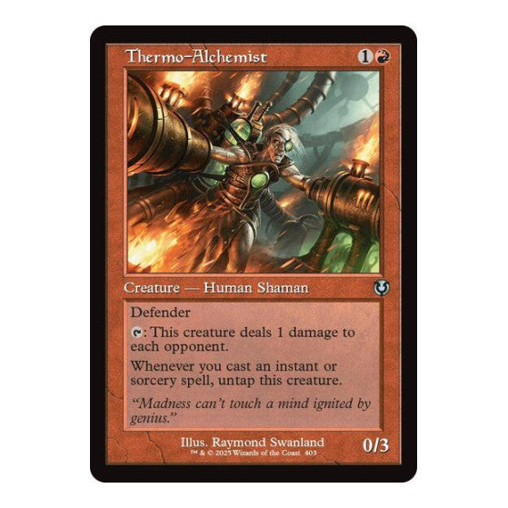 Thermo-Alchemist (Retro Frame) (INR) #403 Uncommon (Lightly Played) Innistrad Remastered Magic: The Gathering: 2025