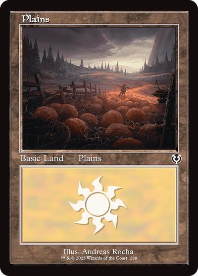 Plains 289 Retro Frame (INR) #289 Land (Lightly Played) Innistrad Remastered Magic: The Gathering: 2025