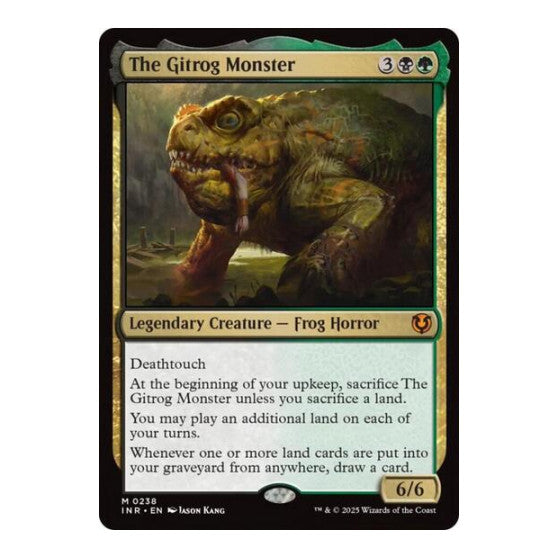 The Gitrog Monster (INR) #238 Mythic Rare (Lightly Played) Innistrad Remastered Magic: The Gathering: 2025